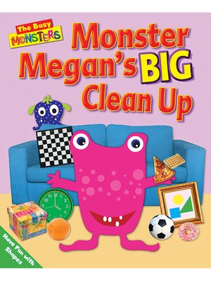 cover image of Monster Megan's BIG Clean Up